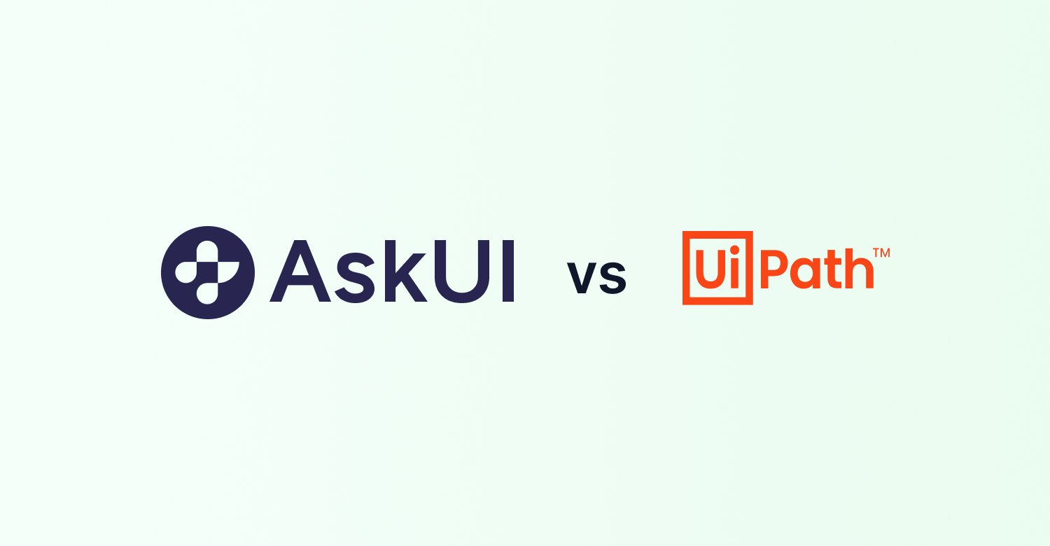 AskUI vs UiPath: RPA vs Agentic Execution