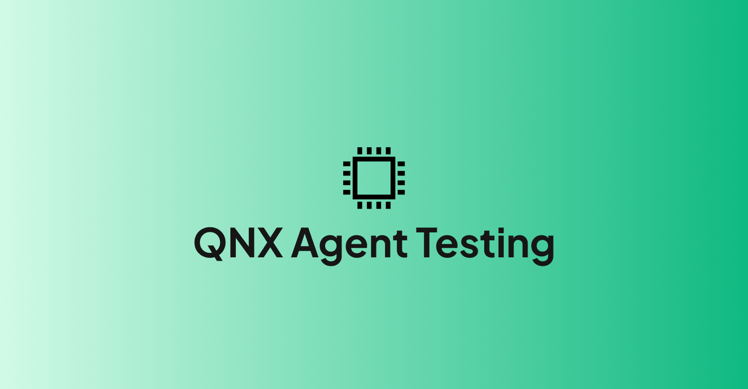 QNX Testing: Automating Embedded OS Interfaces