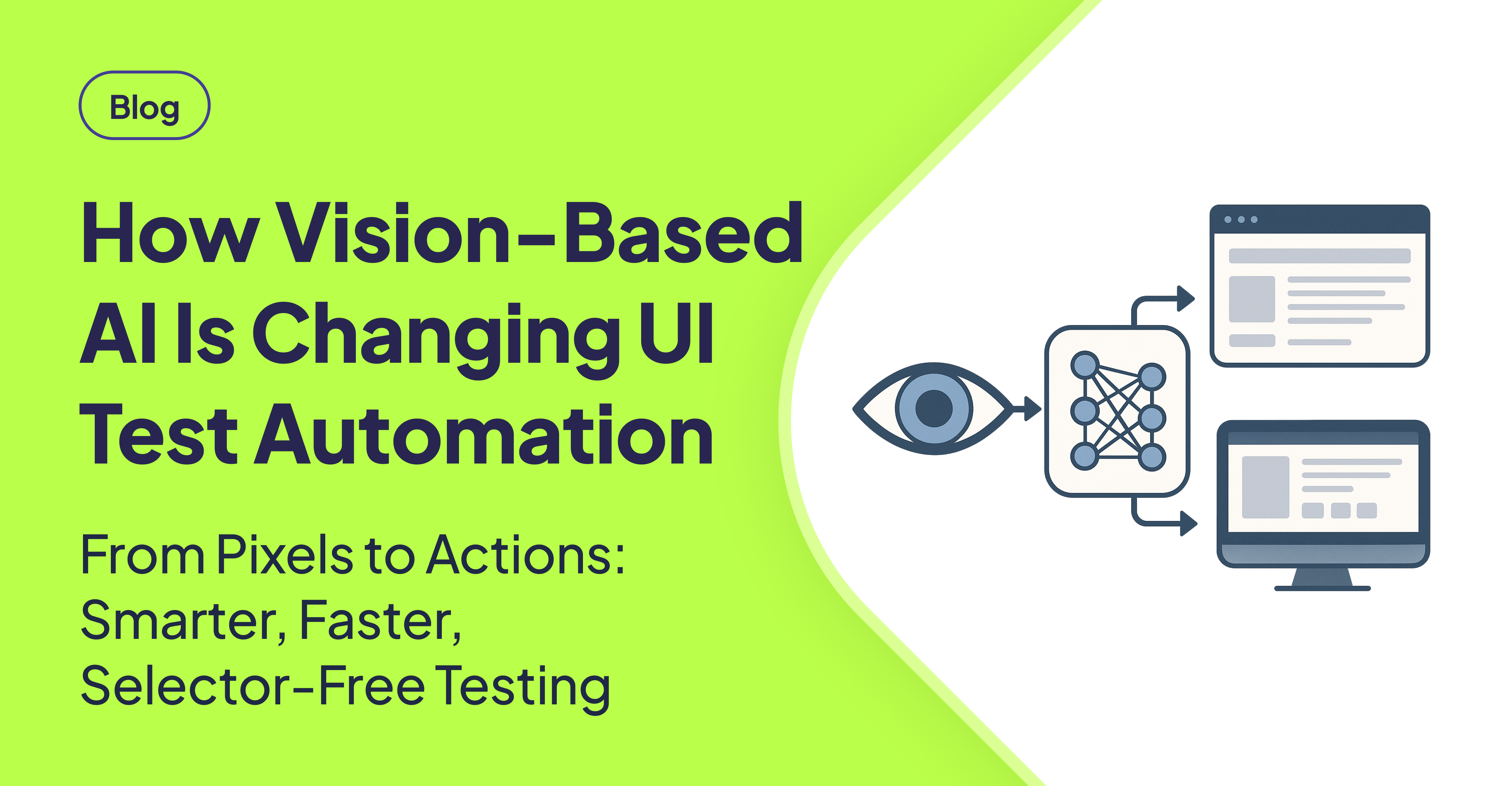 How Vision-Based AI Agents Work in UI Testing