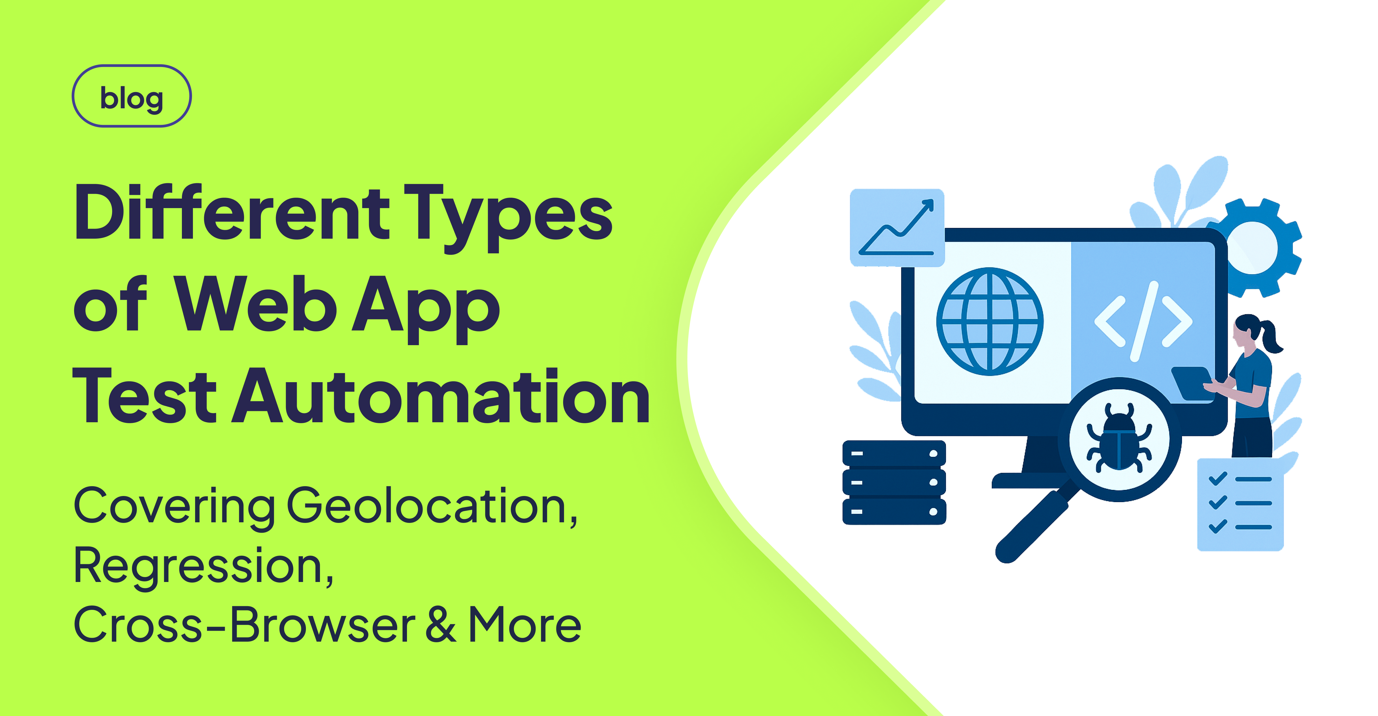 Types of Automation for Web Application Testing